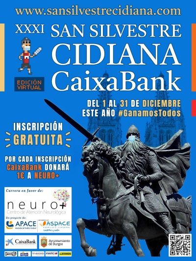 XXXI San Silvestre Cidiana CAIXABANK 2020 - Edición Virtual